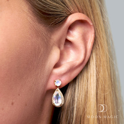 Moonstone Earrings - Admira