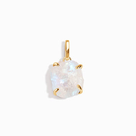 Raw Crystal Charm - Moonstone