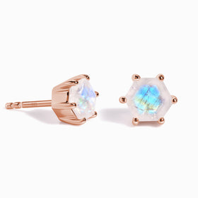 Moonstone Earrings - Stellaria