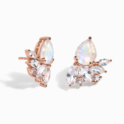 Moonstone Earrings - Blossom