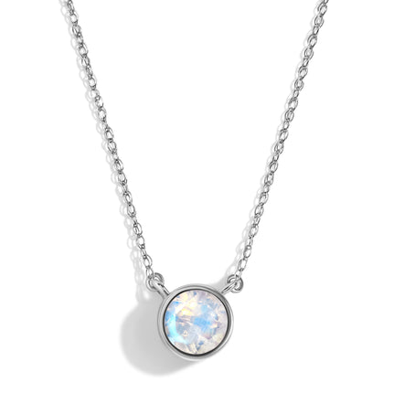 Moonstone Necklace - Solitaire
