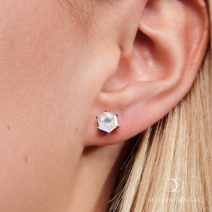 Moonstone Earrings - Stellaria