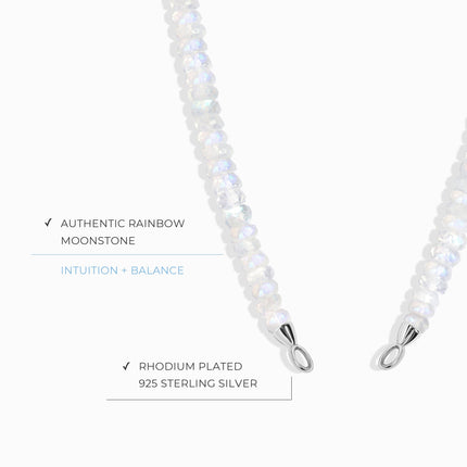 Moonstone Beads Chain - Ready To Lock