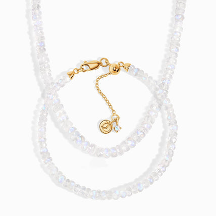 Beads Necklace & Bracelet - Moonstone – Moon Magic