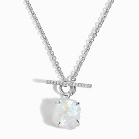 Raw Crystal Necklace - T-Lock