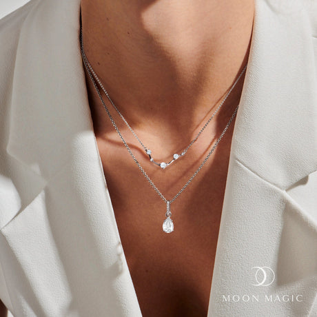 Aries Zodiac & April Birthstone Necklaces