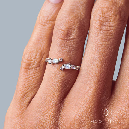 18ct White Gold Fine Emerald Cut Diamond Stacking Ring – Jeff Einstein  Jewellery
