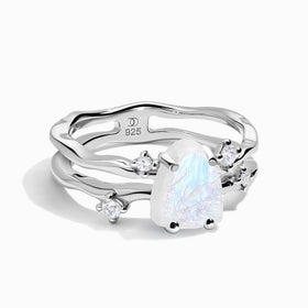 Moonstone Ring - Flow