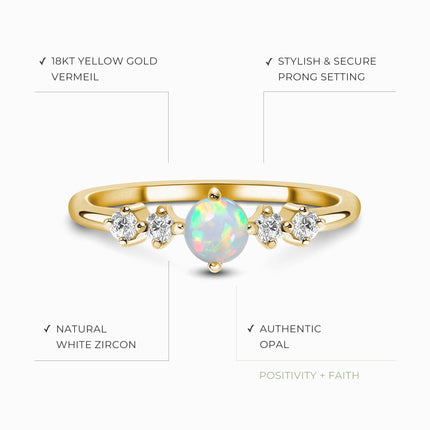 Opal Ring - Loveliness