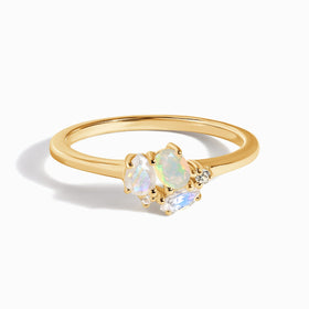 Opal Moonstone Ring - Orion