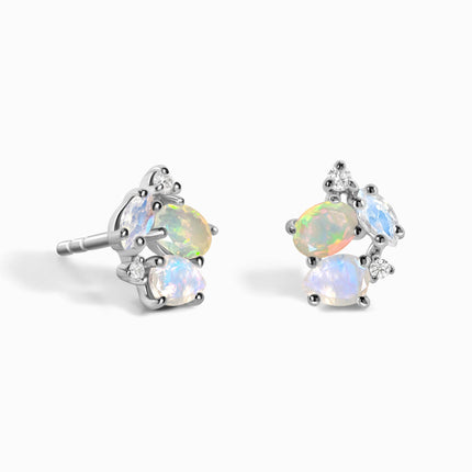 Opal Moonstone Earrings - Orion