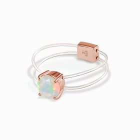 Opal Ring - Floating Gem