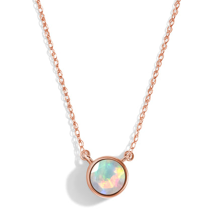 Opal Necklace - Solitaire