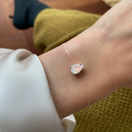Opal Bracelet Floating Sway - October Birthstone