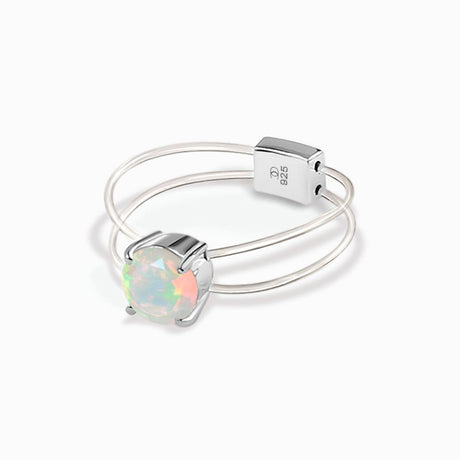 Opal Ring - Floating Gem