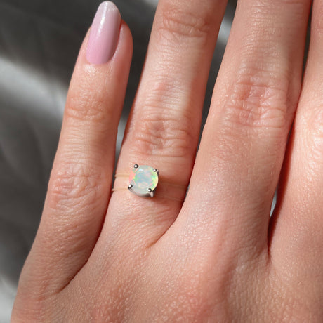 Opal Ring - Floating Gem
