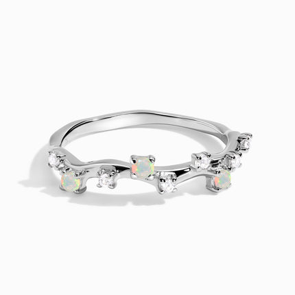 Opal Ring - Stardust Band