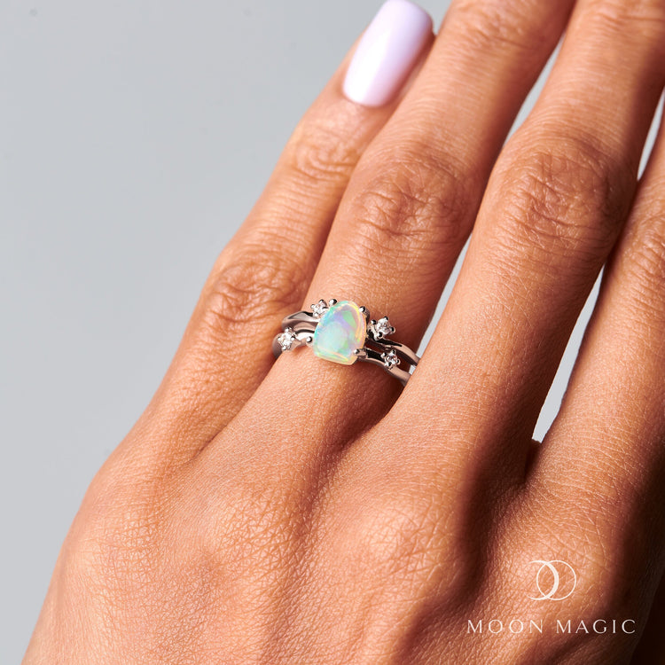 Affordable on sale opal rings