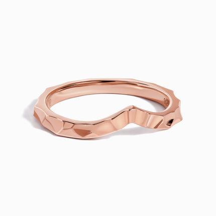 Stackable Ring Band - Edgy