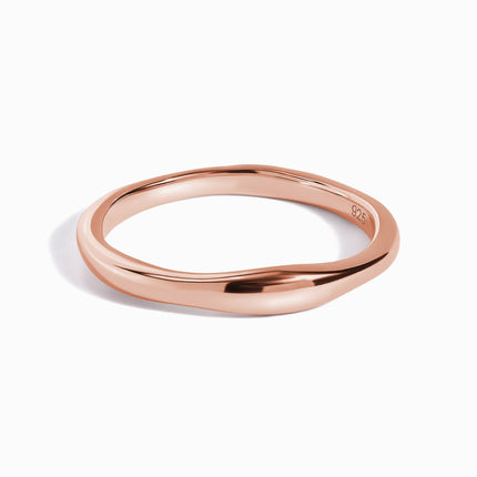 Stackable Ring Band - Lava