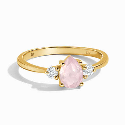Rose Quartz Ring - Lania