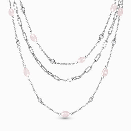 Rose Quartz Necklace - Wild Child
