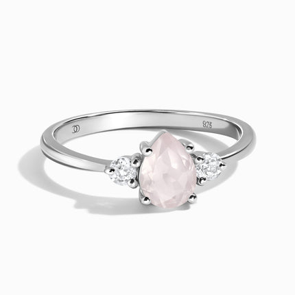 Rose Quartz Ring - Lania