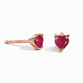 Ruby Earrings - Love