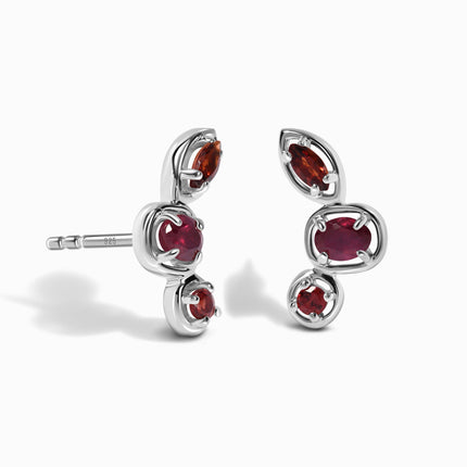 Garnet Ruby Earrings - Ascendant