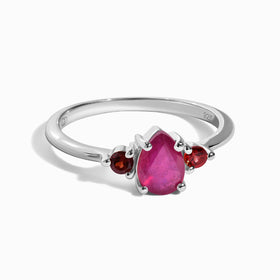 Ruby Garnet Ring - Lania