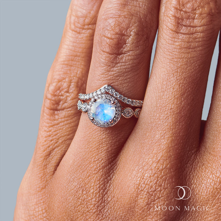 Moonstone Ring Magic Moon Ring Wedding Ring Magic Moon Rings