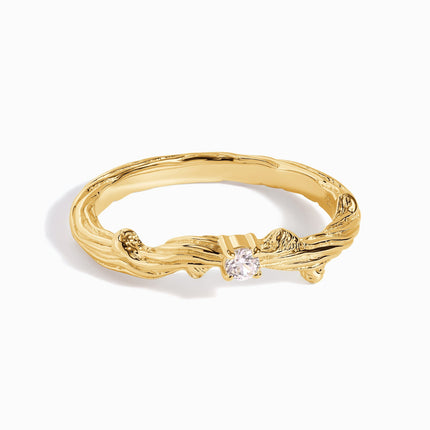 Stackable Ring Band - Roots