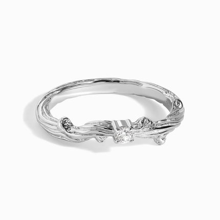 Stackable Ring Band - Roots