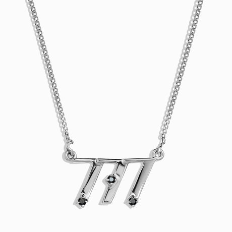 Black Spinel Necklace - I Am Lucky