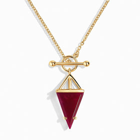 Pink Quartz Necklace - Heroine