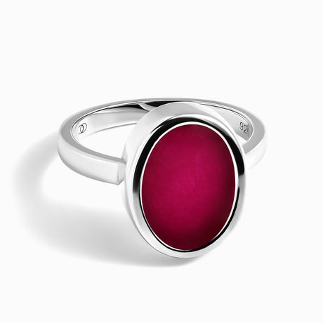 Crystal Ring - Enfolded Pink Quartz