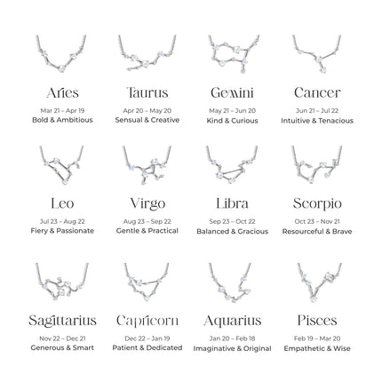 Capricorn Zodiac Constellation & Garnet Sway