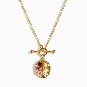 Pink Gradient Necklace - Goddess