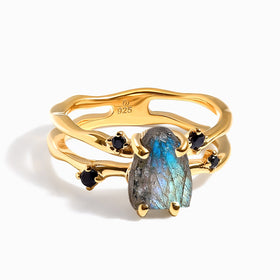 Labradorite Ring - Flow
