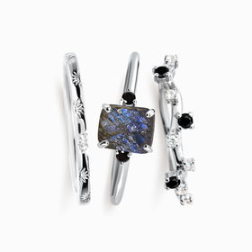 Labradorite Petite Raw Allure Set