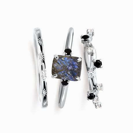 Labradorite Petite Raw Allure Set