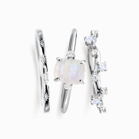 Moonstone Petite Raw Allure Set