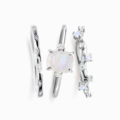 Moonstone Petite Raw Allure Set
