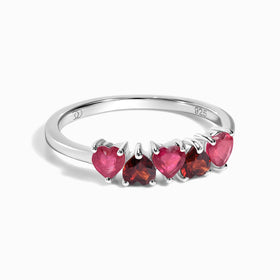Ruby Garnet Ring - Crush