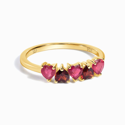 Rose Quartz Ruby Ring - Radiance – Moon Magic