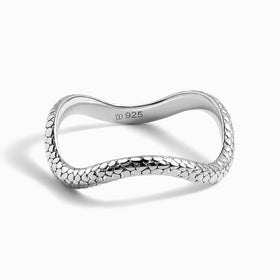 Ring Band - Serpent Waves