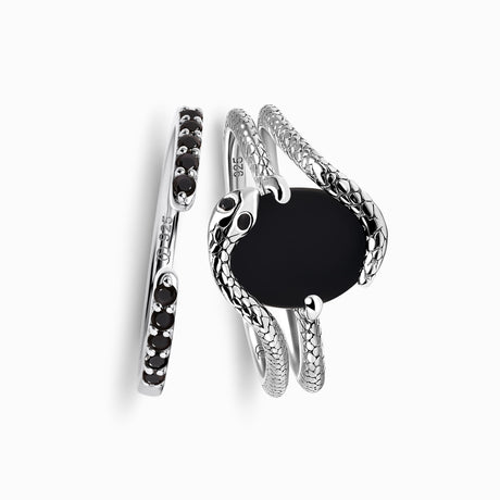 Serpent of Release Ring & Twinkling Band