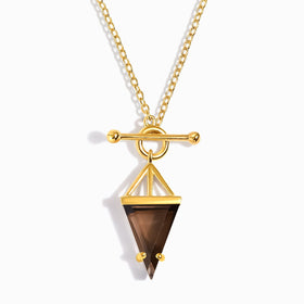 Smoky Quartz Necklace - Heroine