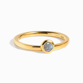 Labradorite Ring - Luna