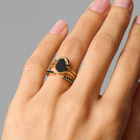 Serpent of Release Ring & Twinkling Band